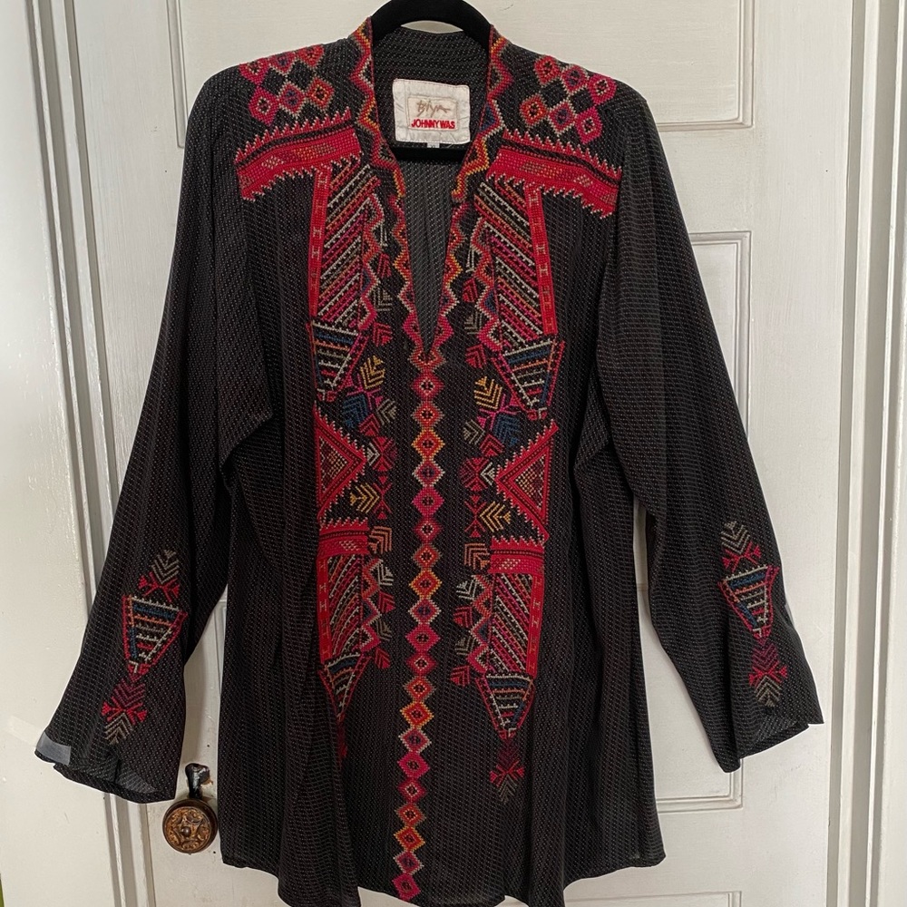 Johnny Was  Oohla blouse/shirt dress